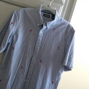 Short sleeve seersucker